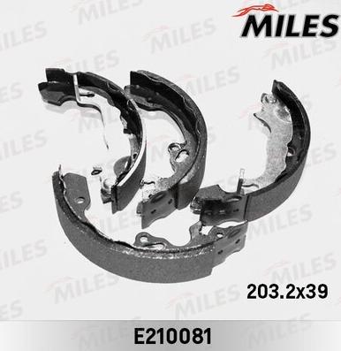 Miles E210081 - Set saboti frana aaoparts.ro