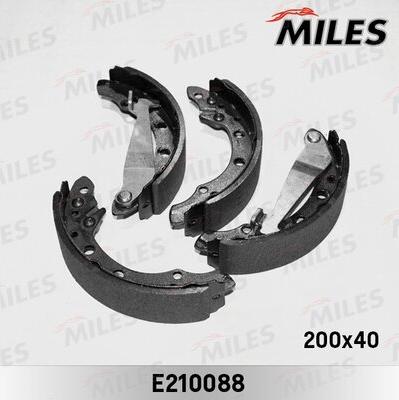 Miles E210088 - Set saboti frana aaoparts.ro