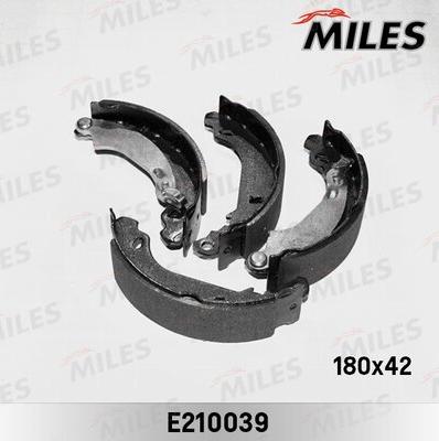 Miles E210039 - Set saboti frana aaoparts.ro