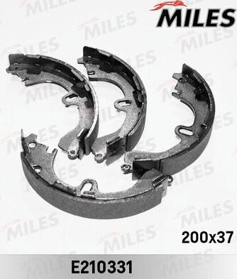 Miles E210331 - Set saboti frana aaoparts.ro
