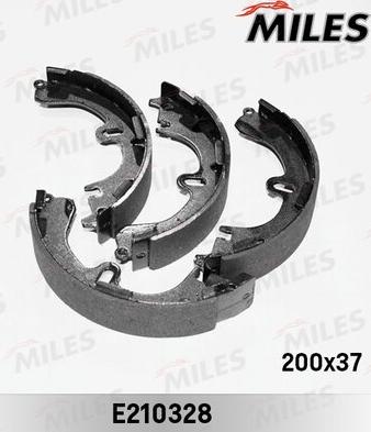 Miles E210328 - Set saboti frana aaoparts.ro