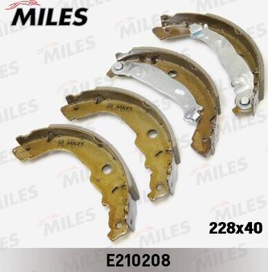 Miles E210208 - Set saboti frana aaoparts.ro