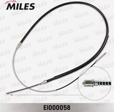 Miles EI000058 - Cablu, frana de parcare aaoparts.ro