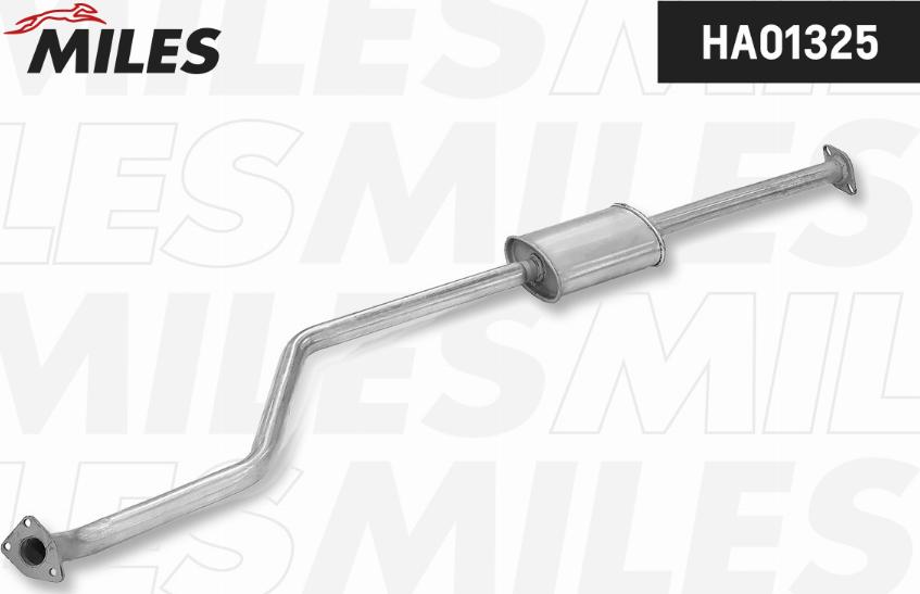 Miles HA01325 - Rezonator, sistem de esapament aaoparts.ro
