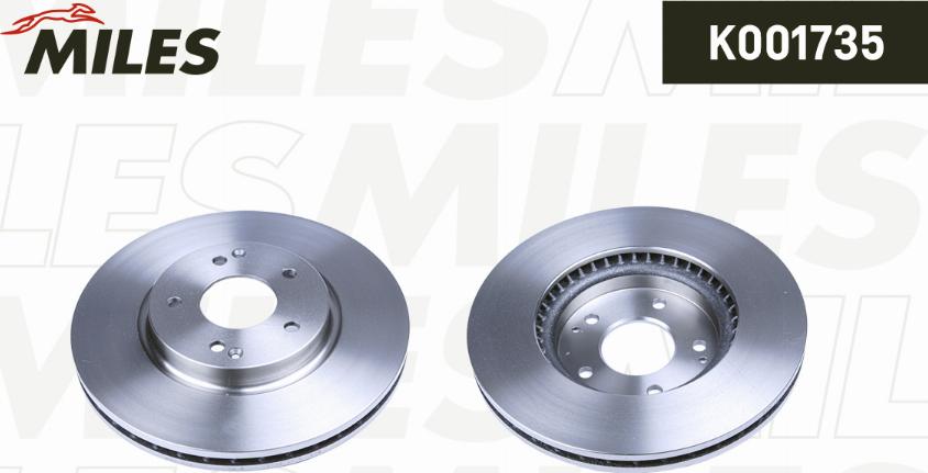 Miles K001735 - Disc frana aaoparts.ro