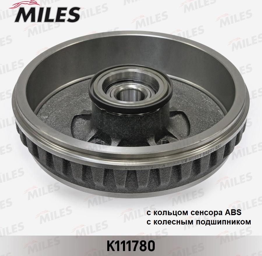 Miles K111780 - Tambur frana aaoparts.ro