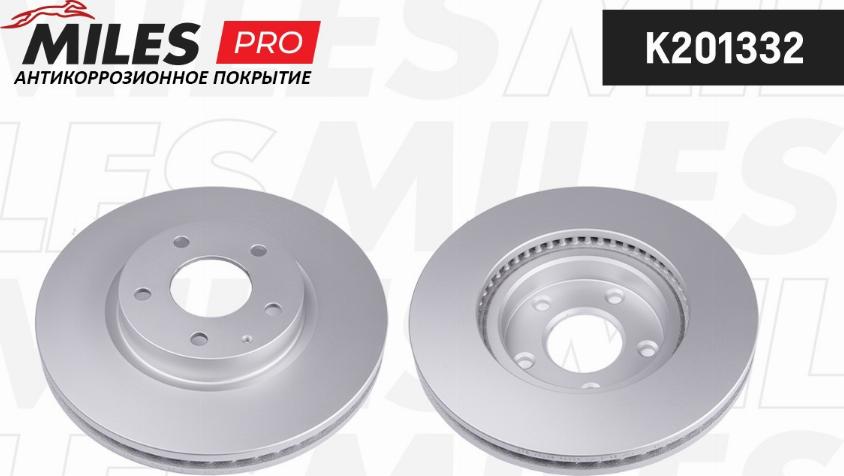 Miles K201332 - Disc frana aaoparts.ro