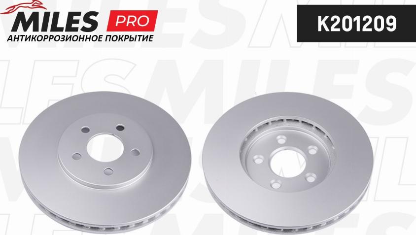 Miles K201209 - Disc frana aaoparts.ro