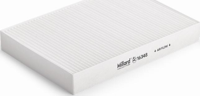 Millard FILTERS MC16348 - Filtru, aer habitaclu aaoparts.ro