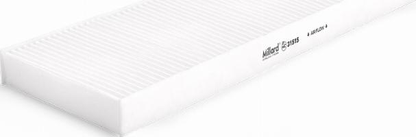 Millard FILTERS MC31515 - Filtru, aer habitaclu aaoparts.ro