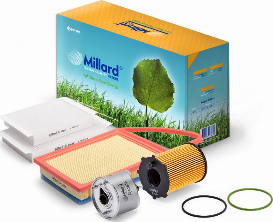 Millard FILTERS MZ-1661 - Set filtre aaoparts.ro
