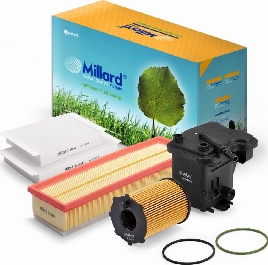 Millard FILTERS MZ-1151 - Set filtre aaoparts.ro
