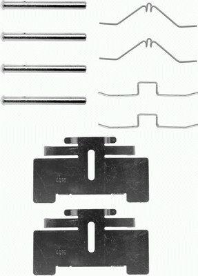 Mintex MBA974 - Set accesorii, placute frana aaoparts.ro