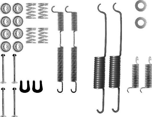 Mintex MBA518 - Set accesorii, sabot de frana aaoparts.ro