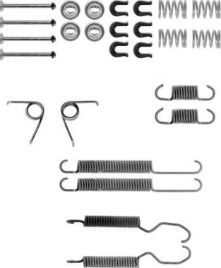 Mintex MBA683 - Set accesorii, sabot de frana aaoparts.ro