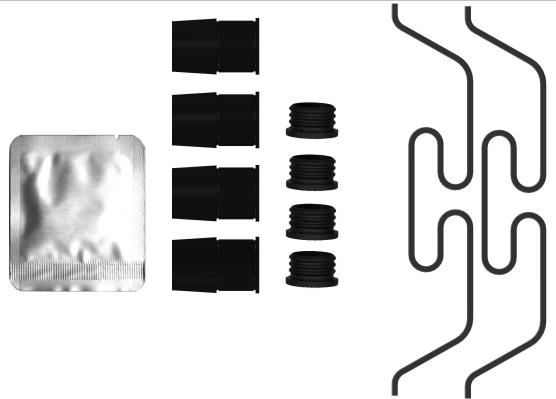 Mintex MBA0090 - Set accesorii, etrier frana aaoparts.ro
