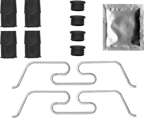 Mintex MBA0050 - Set accesorii, etrier frana aaoparts.ro