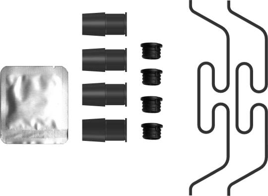 Mintex MBA0086 - Set accesorii, etrier frana aaoparts.ro