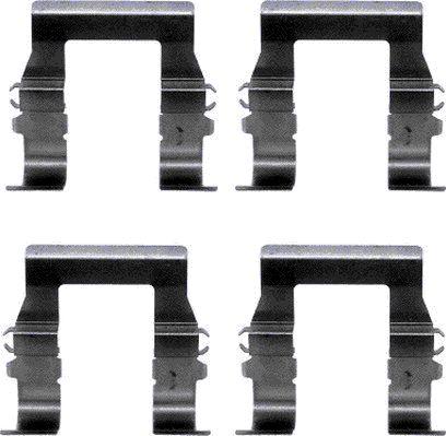 Mintex MBA1194 - Set accesorii, placute frana aaoparts.ro