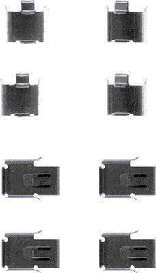 Mintex MBA1171 - Set accesorii, placute frana aaoparts.ro