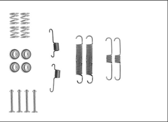 Mintex MBA12 - Set accesorii, sabot de frana aaoparts.ro