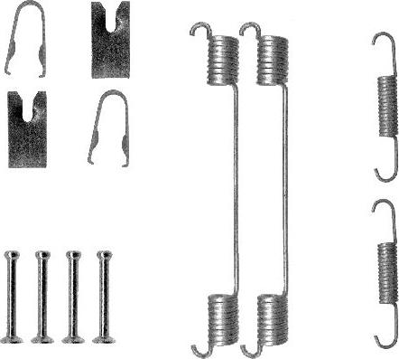 Mintex MBA883 - Set accesorii, sabot de frana aaoparts.ro
