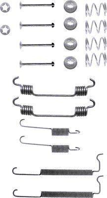 Mintex MBA710 - Set accesorii, sabot de frana aaoparts.ro