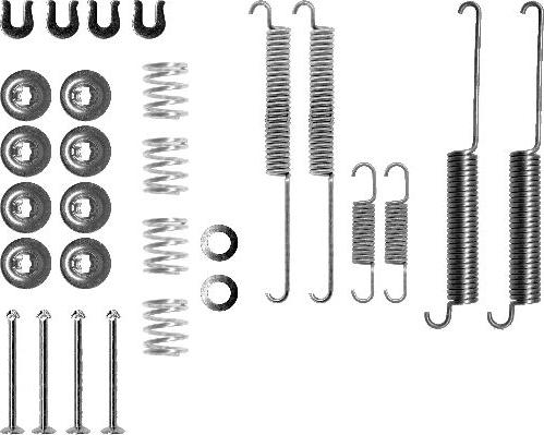 Mintex MBA787 - Set accesorii, sabot de frana aaoparts.ro