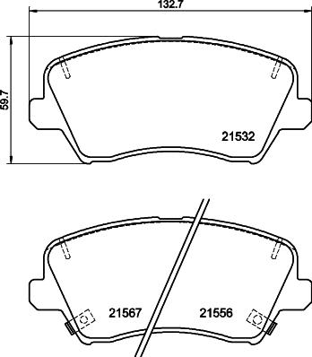 Mintex MDB4186 - Set placute frana,frana disc aaoparts.ro