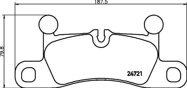 Mintex MDB3076 - Set placute frana,frana disc aaoparts.ro