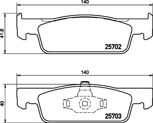 Mintex MDB3360 - Set placute frana,frana disc aaoparts.ro