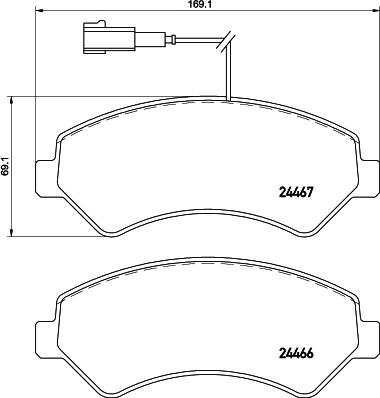 Mintex MVK0041 - Set frana, frana disc aaoparts.ro