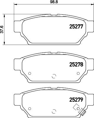 Mintex MDB3229 - Set placute frana,frana disc aaoparts.ro