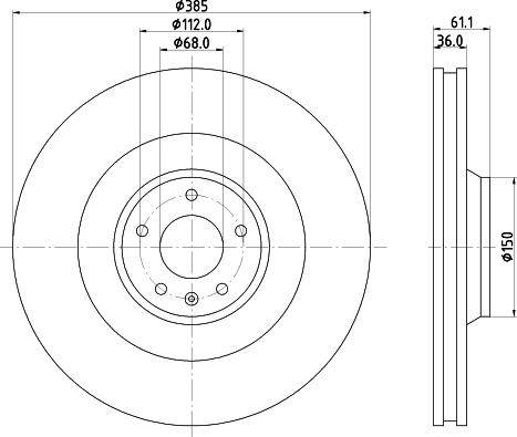 ATE 24.0136-0107.1 - Disc frana aaoparts.ro