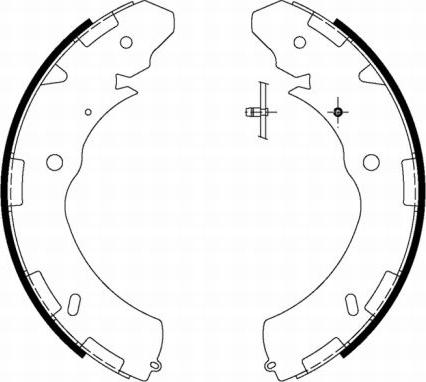 Mintex MFR653 - Set saboti frana aaoparts.ro