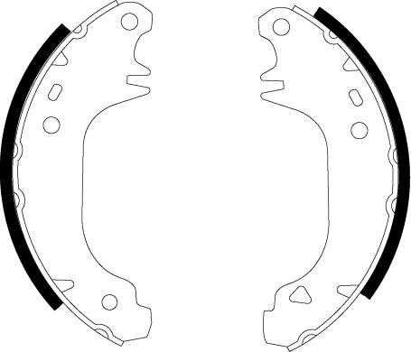 Mintex MFR176 - Set saboti frana aaoparts.ro