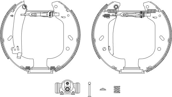 Mintex MSP118 - Set saboti frana aaoparts.ro