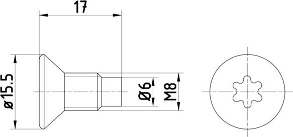 Mintex TPM0004 - Surub, disc frana aaoparts.ro