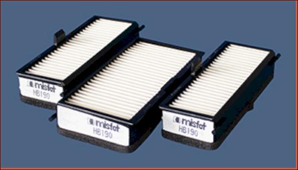 MISFAT HB190 - Filtru, aer habitaclu aaoparts.ro