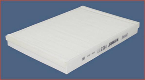 MISFAT HB311 - Filtru, aer habitaclu aaoparts.ro