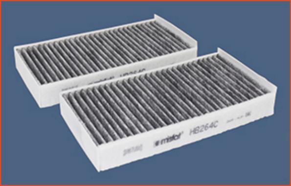 MISFAT HB264C - Filtru, aer habitaclu aaoparts.ro