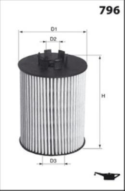 MISFAT L225 - Filtru ulei aaoparts.ro