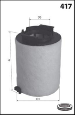 MISFAT R433B - Filtru aer aaoparts.ro