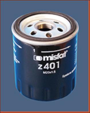 MISFAT Z401 - Filtru ulei aaoparts.ro