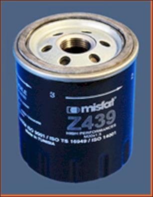MISFAT Z439 - Filtru ulei aaoparts.ro