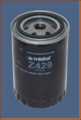 MISFAT Z429 - Filtru ulei aaoparts.ro