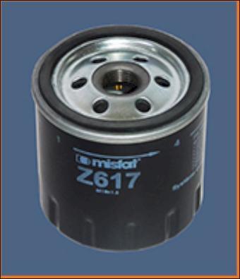 MISFAT Z617 - Filtru ulei aaoparts.ro