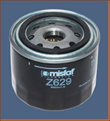 MISFAT Z629 - Filtru ulei aaoparts.ro