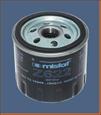 MISFAT Z622 - Filtru ulei aaoparts.ro