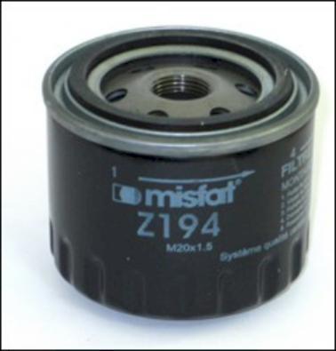 MISFAT Z194 - Filtru ulei aaoparts.ro